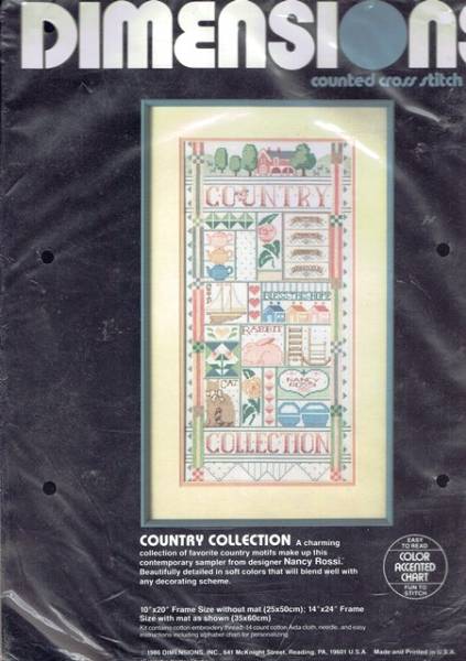 Dimensionsクロスステッチキットcountry collection カントリー_Dimensions crossstitch kit by NancyRoss