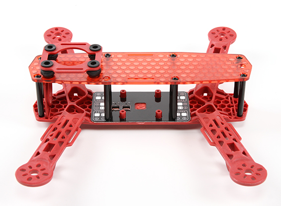 AquaPC* бесплатная доставка Color 250 Class FPV Racer Quadcopter Frame (Red)*