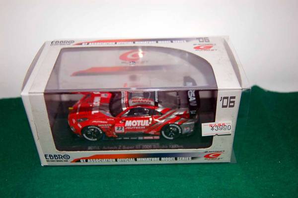 ●新品未開封1/43　Motul Autech Z Super GT 2006 SUZUKA1000㎞.