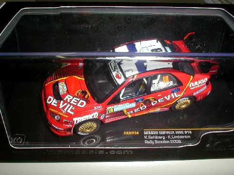 ixo 1/43 SUBARU IMPREZA インプレッサWRC NO18 スウェーデン 2006