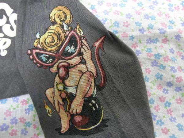Y19 ヒスミニ 正規品 ロゴ・セクシーミニちゃん 長袖Tシャツ サイズ１１０_画像3