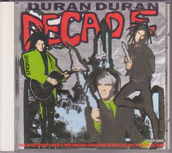 デュラン・デュラン ベスト盤CD／ディケイド 1988年 80年代 日本盤_画像1