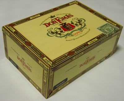 DONTOMAS Cigars BOX/ Country miscellaneous goods,koi-ba, retro,a-ru deco, Lloyd, leaf volume, case, cigar box, antique style,