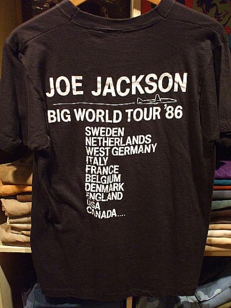 ユーズド　JOE JACKSON '86 ツアー Tシャツ_画像2
