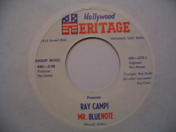 Ray Campi 7inch Mr. Bluenote .. US Press ロカビリー