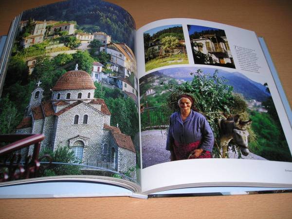 洋書(shū)?寫(xiě)真集?旅心を誘う！ギリシャの素晴らしい村の風(fēng)景