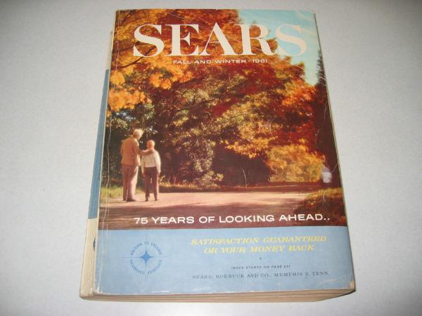 店舗良い Sears 米国 シアーズカタログ 雑誌 昭和36年 秋冬号 1961年 モノ・トレンド情報