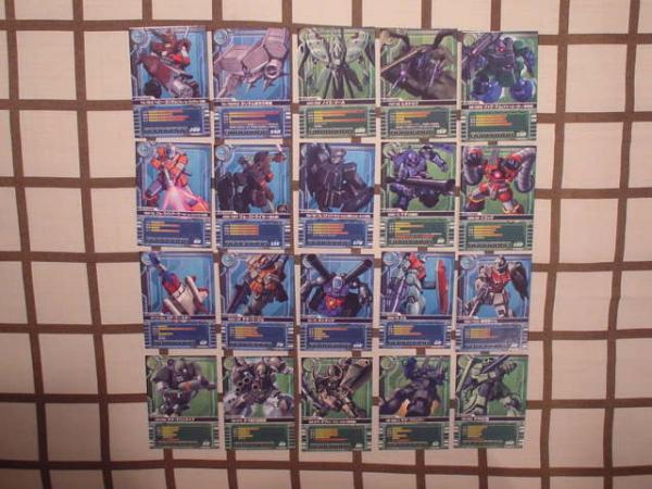 －即決－　クロニクル 第５弾◆ガンダム 0083 カードビルダー◆ 全20種 コンプリート　【両雄激突編】