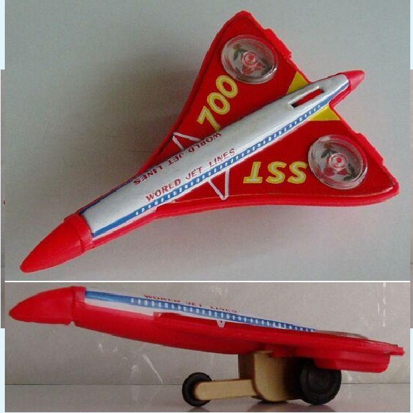 300[ toy ] super sound speed transportation machine airplane SST 700 WORED JET LINES model model Supersonic transport