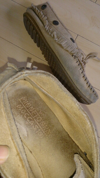 MINNETONKA MOCCASINミネトンカコンチョ&フリンジショートブーツ_画像3