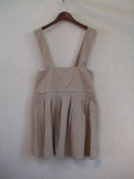 cantwo beige jumper skirt (USED)80414②