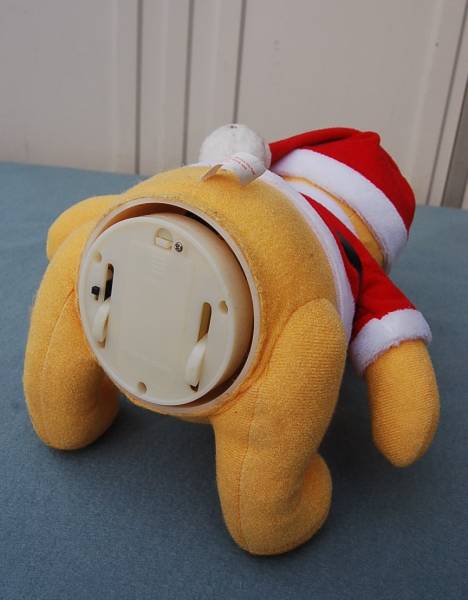 くまのプーさん　サンタクロース　電動　Xmasソング