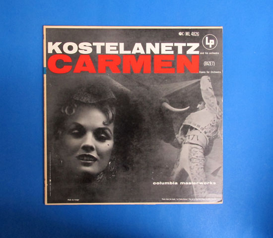 ◆KOSTELANETZ/CARMEN◆COLUMBIA 米 深溝 重量