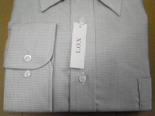 大きいサイズ ５L 49-88*L.O.X ロックス*高級(jí)Yシャツ 形態(tài)安定加工