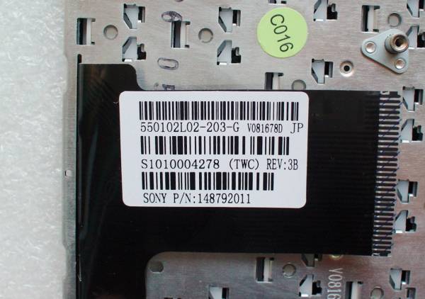 * Tokyo отправка SONY VAIO для японский язык клавиатура 148-792-011( чёрный 