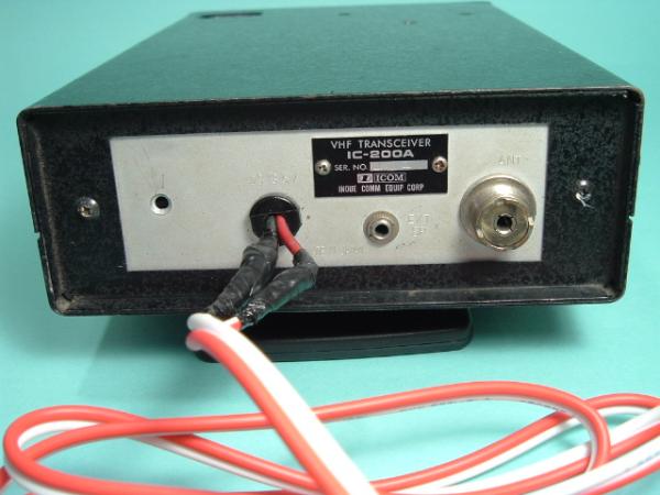 古い無線機！　ICOM　IC-200A　　ジャンク扱い！_画像3