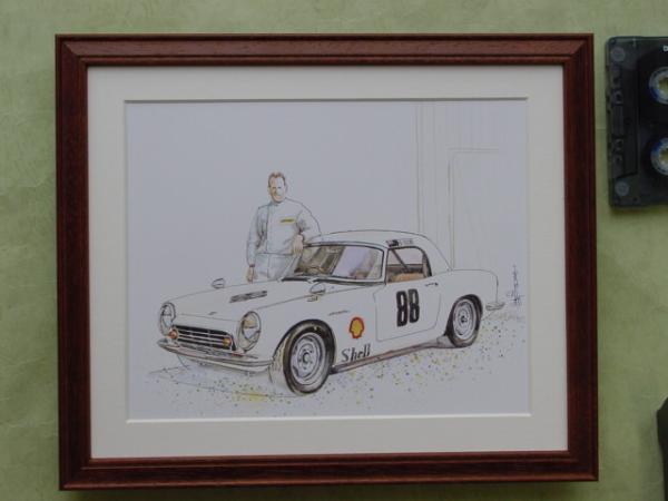 #BOW illustration picture # Honda S600# wooden amount entering 128#