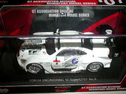 エブロ 1/43 FORUM ENGINEERING フォーラムSC NO6 スーパーGT 2007