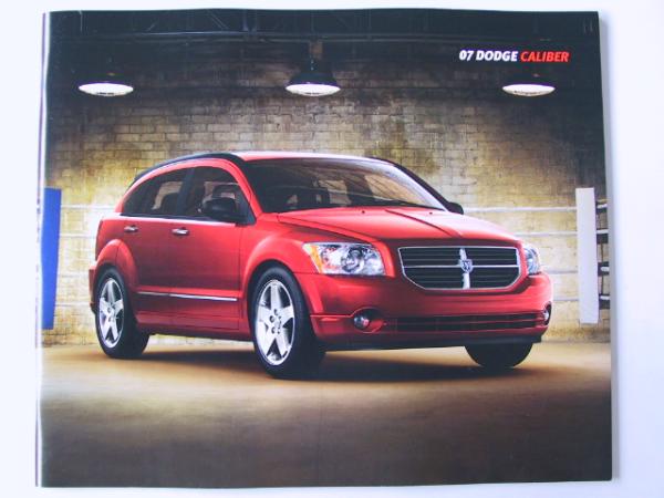  Dodge Caliber CALIBER 2007-2009 year of model USA catalog 