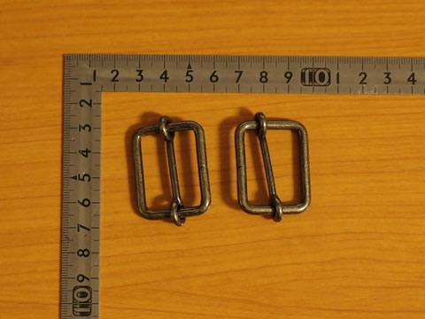 一本線送り(移動カン) 4×30mm アンティークゴールド 20個セット_画像1