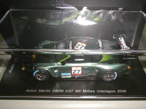 S.M 1/43 Aston Martin アストンマーチンDBR9 NO27 インテルラゴス 2006