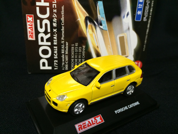 yo- Dell REAL-X#PORSCHE Porsche collection CAYENNE Yellow