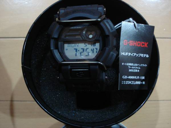 新品G-SHOCK GD-400HUF-1JR HUFタイアップモデル_画像2