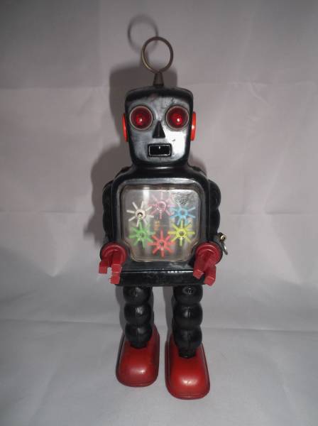 43 レア 吉屋製 ブリキ ゼンマイ式 ロボット/ビンテージ/レトロ骨董 43 レア 吉屋製 ブリキ ゼンマイ式 ロボット/ビンテージ/レトロ骨董