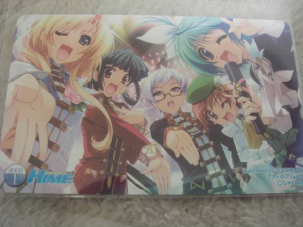 電撃姫テレカ オト☆プリ なるみすずね しゃくなげ