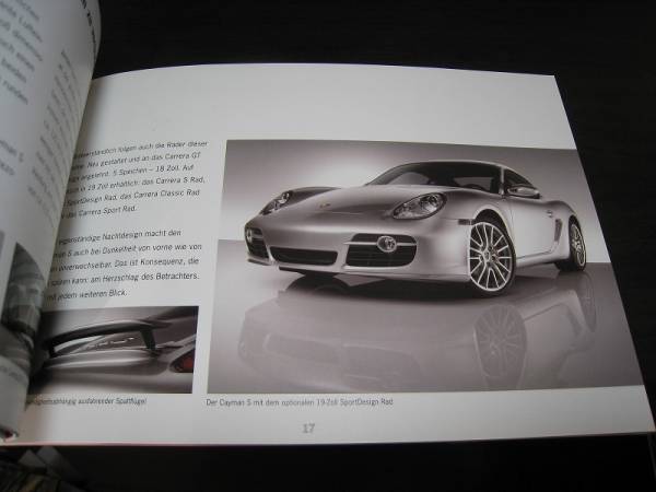 * abroad catalog . language Porsche Cayman S 7546