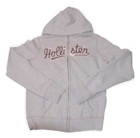 新品HOLLISTER パーカー　グレー Ｌ_画像1