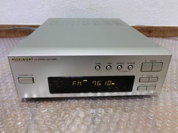 ONKYO オンキョー FM/AM チューナー T-405TX 保証付_pic 2