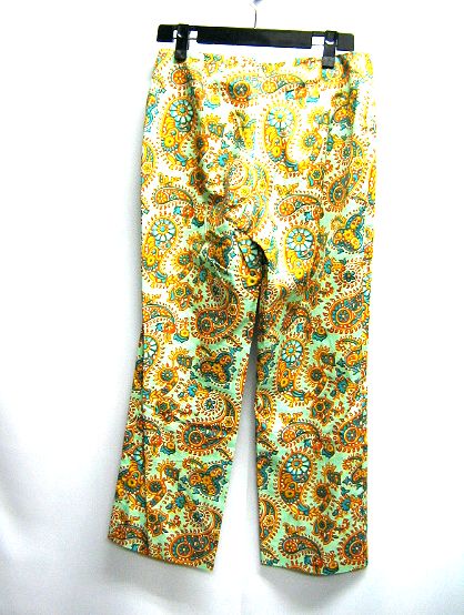  Ralph Lauren RALPH LAIRENpeiz Lee pattern cotton pants 