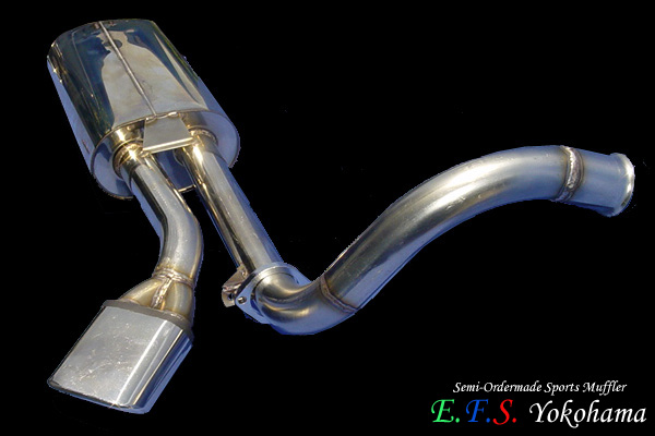 【E.F.S.】W463 前期用 オーバルタイプ オーダーメイドマフラー