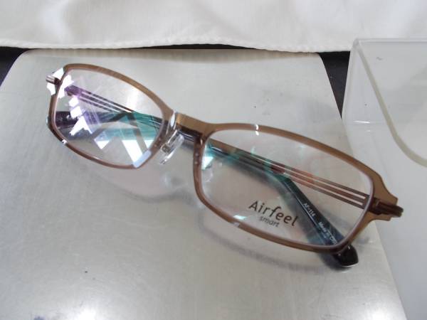 エアフィール Airfeel smart 眼鏡フレーム AF-114-2 お洒落_画像1