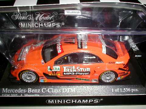 PMA 1/43 Mercedes メルセデス Benz ベンツCクラス NO17 DTM 2005_画像1