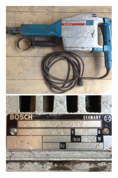 BOSCH ボッシュ 11305型 破つりハンマー 電動ハンマー 100V_画像2