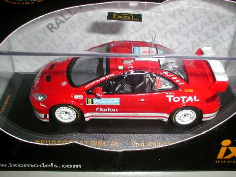ixo 1/43 Peugeot プジョー307 NO8 スウェーデン 2005