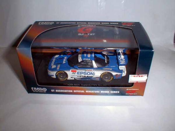 ●＊新品未開封1/43EPSON NSX SUPER GT2005　青/白