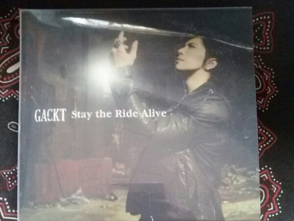 Gackt[Stay the Ride Alive] первый раз ограничение запись CD+2DVD