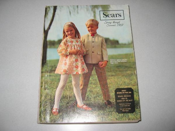 米国　Sears　シアーズカタログ　１９６９年 春夏号　昭和４４年_画像1