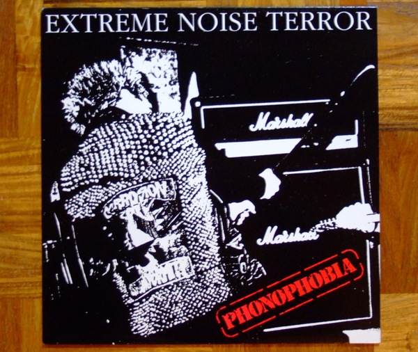EXTREME NOISE TERROR - PHONOPHOBIA - LP ★★ ENT / クラスト UK HC PUNK / ハードコア パンク_画像1
