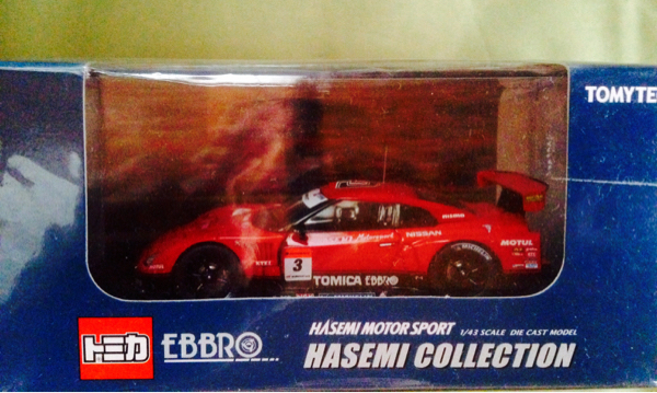 ハセミ トミカ エブロ GT-R 2009 rd.1 1/43