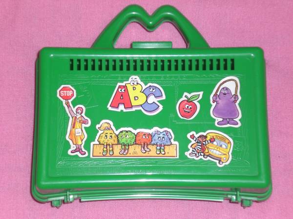  очень редкий! Kawai i!1989 год McDonald's Дональд box 