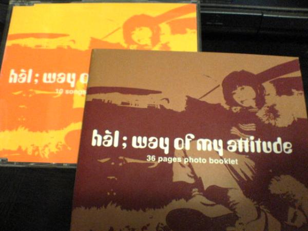 hal CD[Way of my attitude] первое издание *