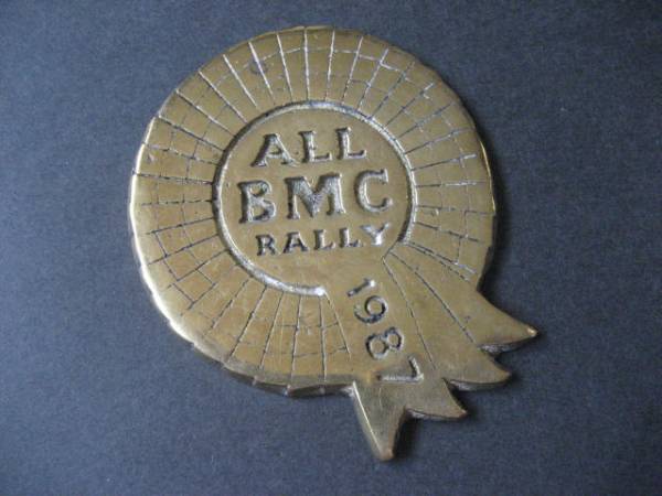 1987 Медаль ралли BMC ★ Британский автомобиль, Mini Cooper, MG