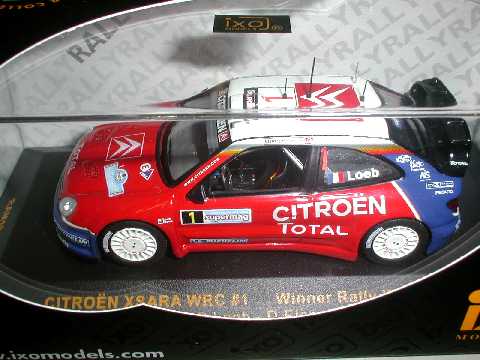 ixo 1/43 CITROEN シトロエン クサラ NO1 ウイナーイタリア 2005
