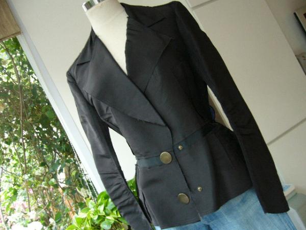 お値下げ！LANVIN☆ランバンのジャケット☆シルク☆05年完売人気