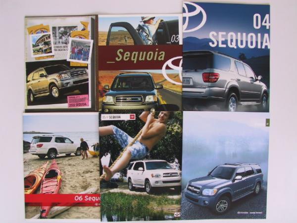  Toyota Sequoia SEQUOIA 2003-2011 год модели USA каталог 