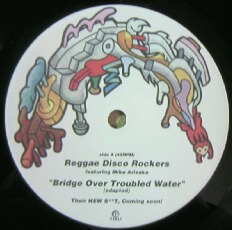 %% Reggae Disco Rockers feat. Mika Arisaka / Bridge Over Troubled Water (FLRS-033) 明日に架ける橋 【7インチ】 YYS67-2-2